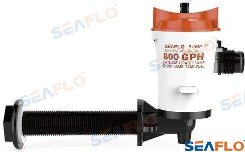 POMPA PESCATO ORIZZONTALE 350 GPH 12V
