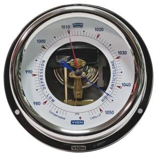 BAROMETRO IN ACC. INOX VION D.150