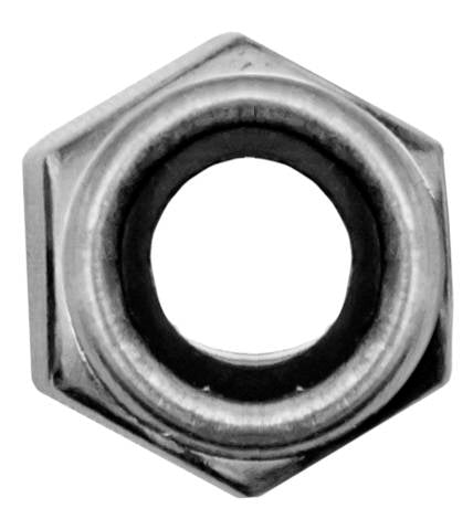 DADO ESAGONALE AUTOBL. INOX A4 MM.6