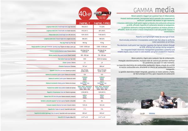 MOTORE PARSUN 40 HP LUNGO ELETTRICO