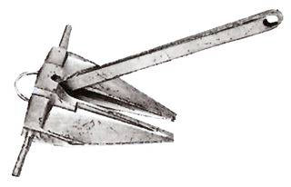 ANCORA IN GHISA ZINCATA KG.9