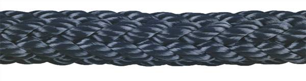 TRECCIA POL. ROUND LINE BLU MM.8