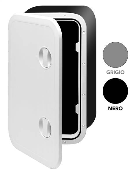 SPORTELLO C/CONTENITORE NERO