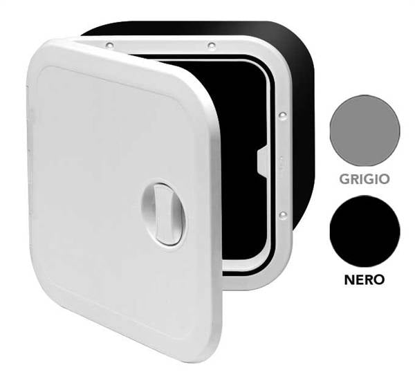 SPORTELLO C/CONTENITORE NERO