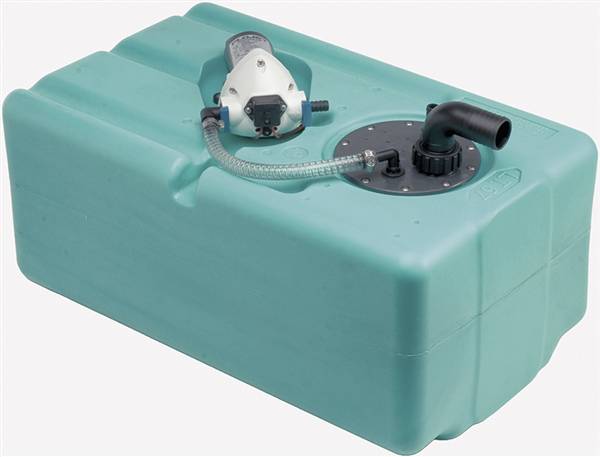 SERBATOIO ACQUA LT.57 C/AUTOCLAVE