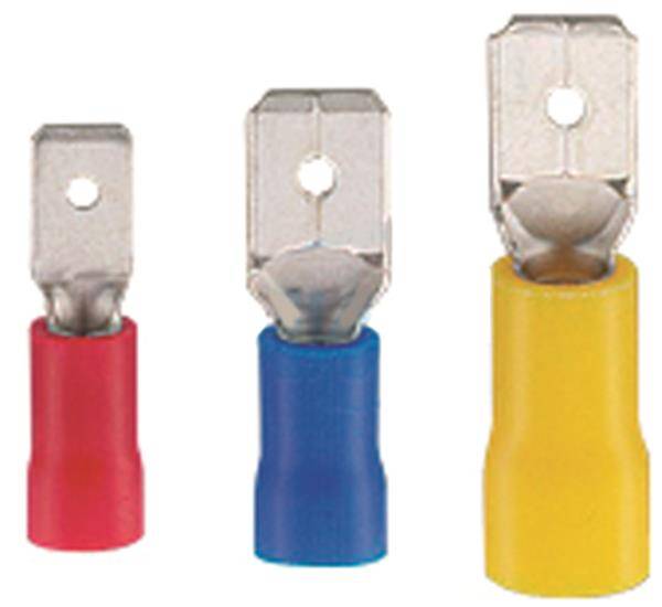 TERMINALI D.4,4MM - B.2,9MM BLU