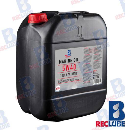 RECMAR OLIO SINTETICO REC5W40205L