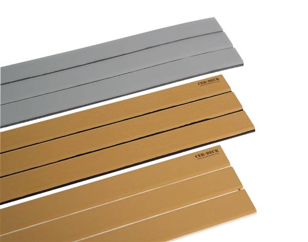 STRISCIA 3 DOGHE  GRIGIA FUGA B. 12X200