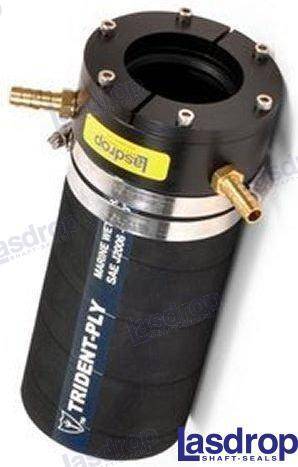 55MM SHAFT - 102MM STERN TUBE, DUAL WATE